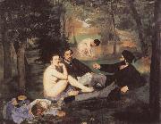 Edouard Manet Le dejeuner sur I-Herbe Germany oil painting artist
